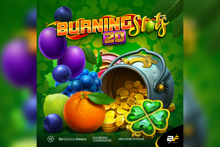 Enflammez votre intuition dans le nouveau titre Burning Slots 20™ de BF Games.