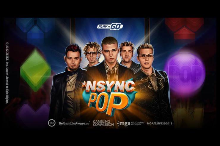 Play'n GO dit 'Bye Bye Bye' au rock avec *NSYNC Pop.