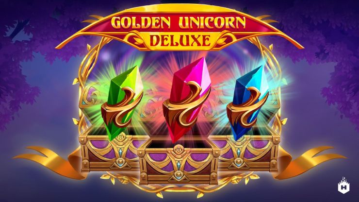 Habanero propose une quête magique avec Golden Unicorn Deluxe.