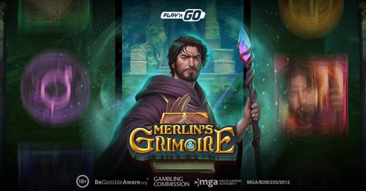 Play'n GO crée un peu de magie une fois de plus avec son dernier titre de la Légende Arthurienne, Merlin's Grimoire.