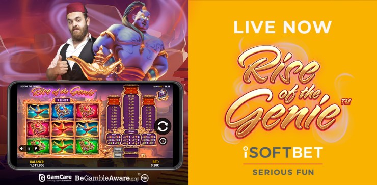 iSoftBet réalise de nombreux souhaits avec le lancement de Rise of the Genie™.