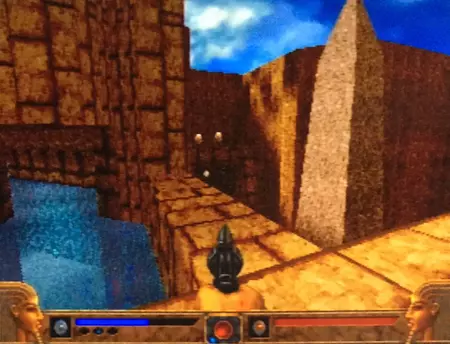 Gameplay de Powerslave sur Saturn