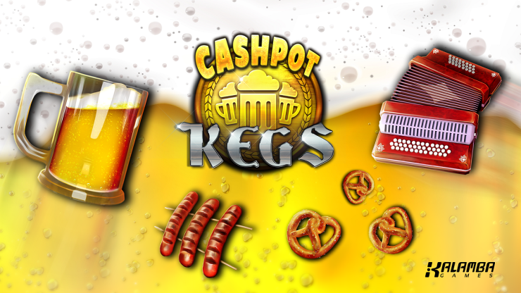 Prost ! Kalamba Games prépare un autre gagnant avec Cashpot Kegs.