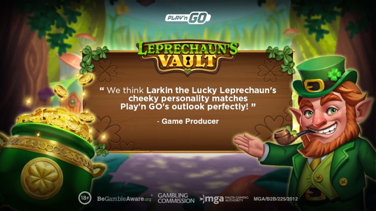Le Leprechaun's Vault de Play'n GO est disponible maintenant.