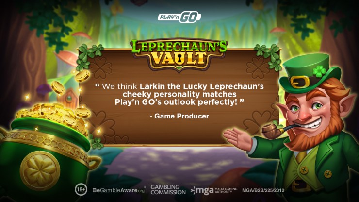 Le Leprechaun's Vault de Play'n GO est disponible maintenant.