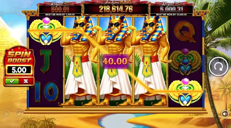 Blueprint Gaming s'amuse avec le Funky Pharaoh Jackpot King.