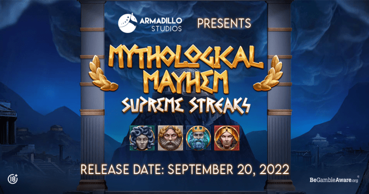 Armadillo Studios lance Mythological Mayhem Supreme Streaks.