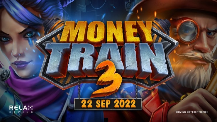 La plus grande machine à sous de l'année de Relax Gaming : Money Train 3 arrive en gare.