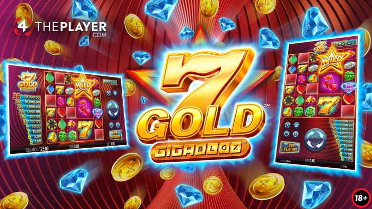 All that glitters is 7 Gold GigaBlox™ publié par 4ThePlayer via Yggdrasil.
