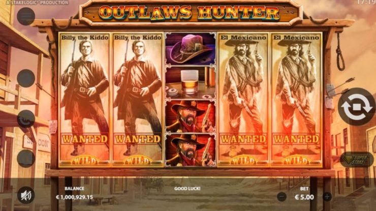 Êtes-vous assez courageux pour vous lancer dans le jeu Outlaws Hunter de Stakelogic ?