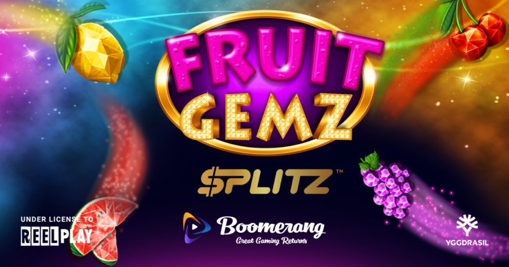 Yggdrasil et Boomerang lancent un hit rétro avec Fruit Gemz Splitz™.