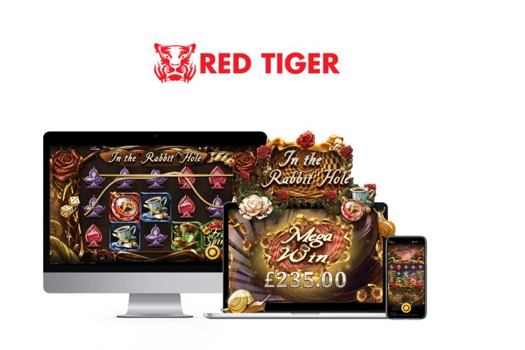 In the Rabbit Hole de Red Tiger entraîne les joueurs dans une nouvelle aventure fabuleuse dans un monde magique.
