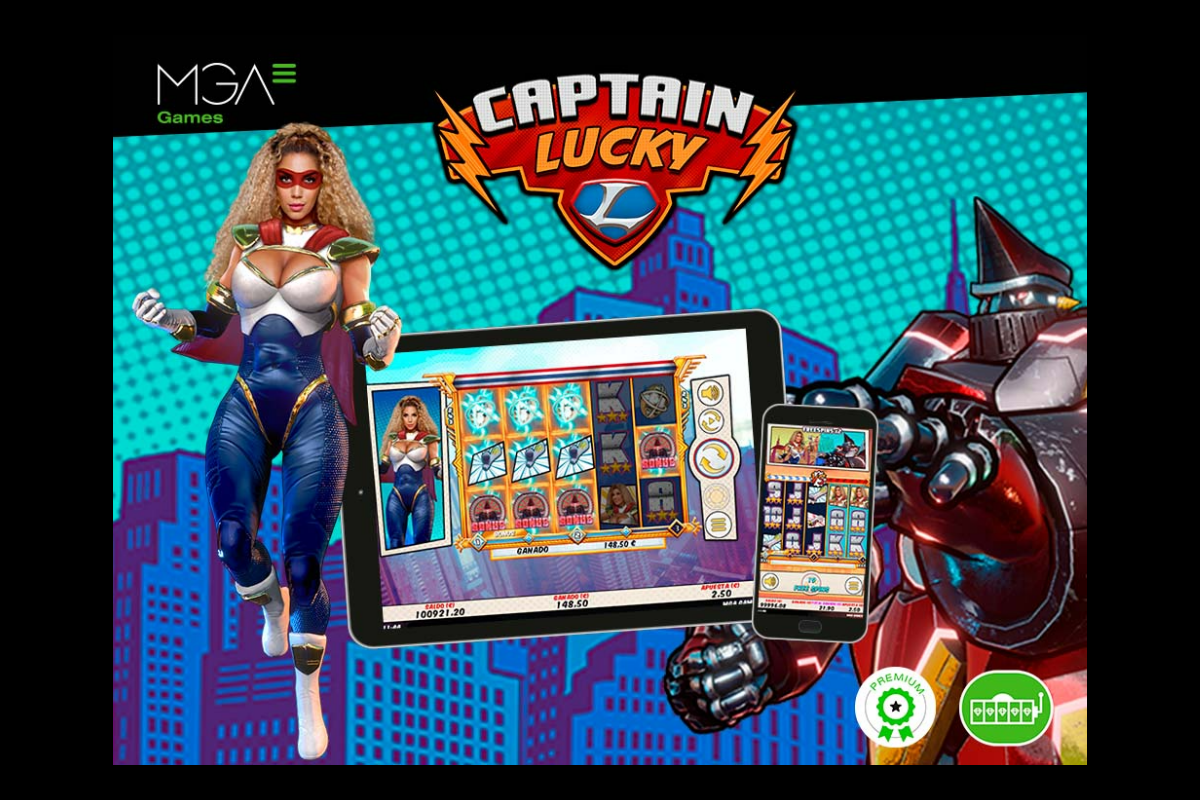 Captain Lucky, la machine à sous de MGA Games qui sort de l'ordinaire !