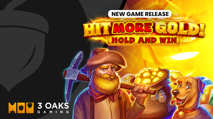Dévoilez le trésor dans le dernier jeu de 3 Oaks Gaming, Hit more Gold !