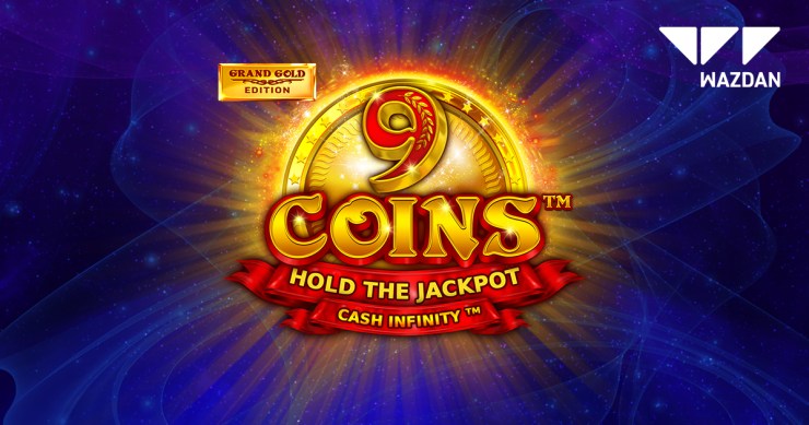 Wazdan lance un nouveau titre étincelant, 9 Coins™ : Grand Gold Edition