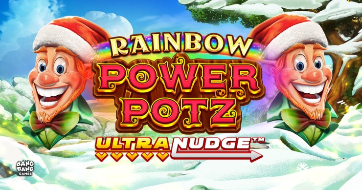 Yggdrasil et Bang Bang Games cherchent à trouver un pot d'or festif dans Rainbow Power Potz UltraNudge™.