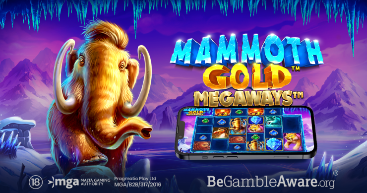 LE JEU PRAGMATIQUE RETOURNE À L'ÂGE DE GLACE DANS MAMMOTH GOLD™ MEGAWAYS™