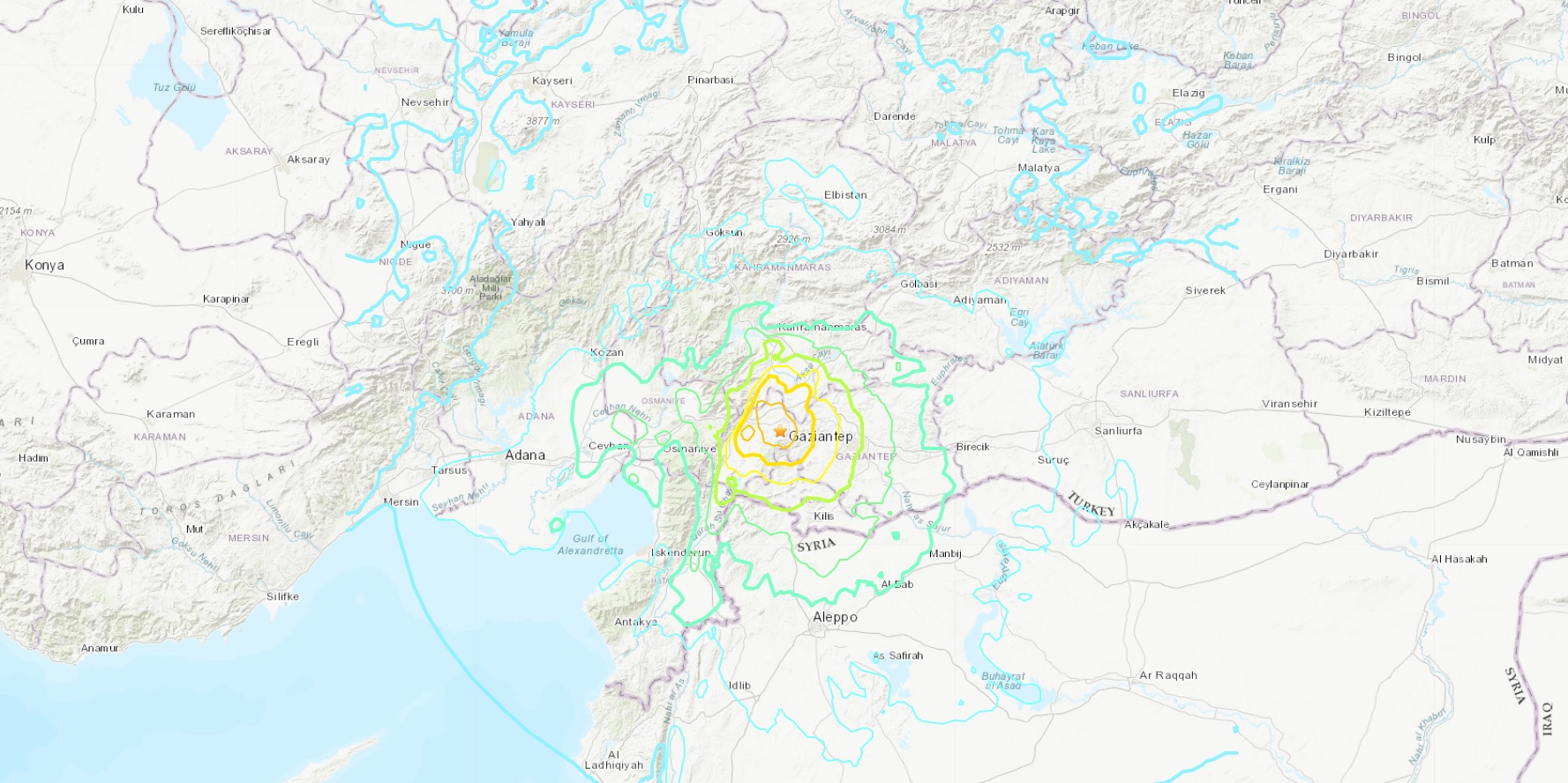 tremblement de terre en turquie